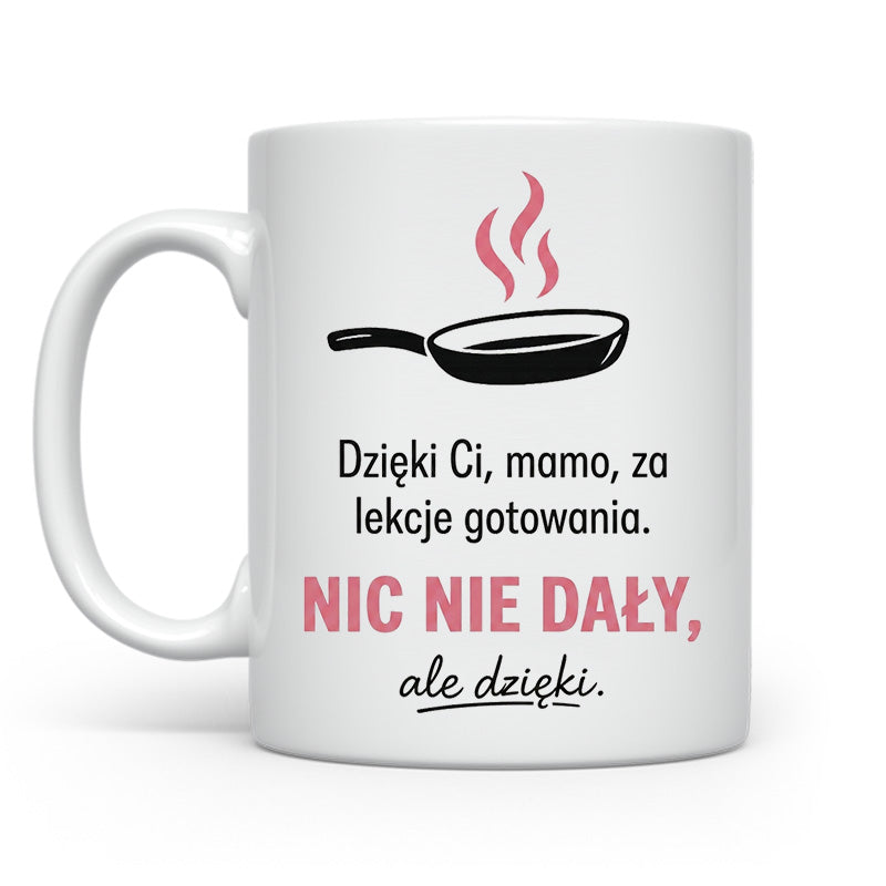 Dzięki za lekcje gotowania