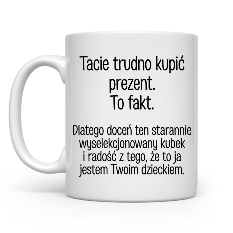 Tacie trudno kupić prezent To