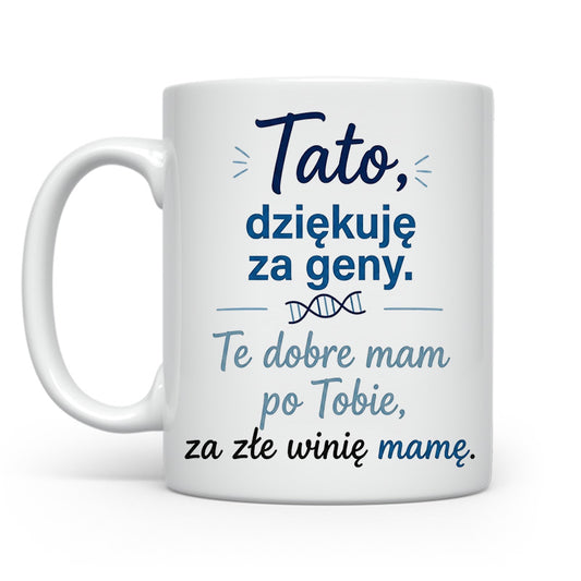 Tato dziękuję za geny Te